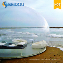 Outdoor Camping Igloo Inflatable Clear Tent Tente de bulle transparente gonflable